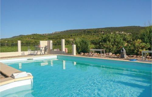 Beautiful Home In Prades Sur Vernazobre With Outdoor Swimming Pool - Prades-sur-Vernazobre