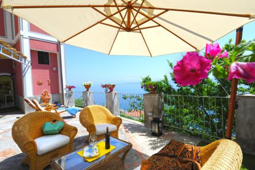  Palazzo Rocco Villa Red Moon in Love, Pension in Praiano