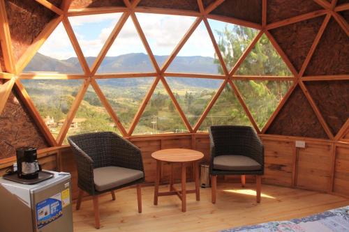 Glamping y Chalet Aventura Park Villa De Leyva La Periquera