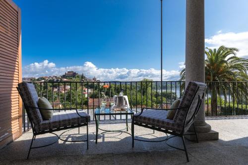 Balcony/terrace, Parador de Tui in Albelos