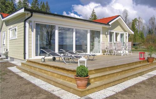 Viesnīcas āriene, 3 Bedroom Beautiful Home In Bolmso in Bolmso