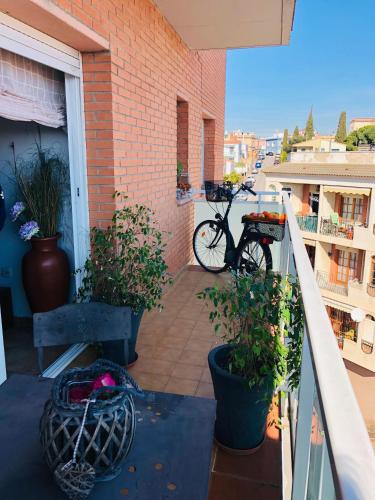 Apartamento con terraza y piscina en Malgrat de Mar