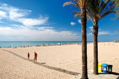 Apartamento con terraza y piscina en Malgrat de Mar