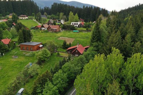 Ümbrus, Chata na Jankuli in Staré Hamry