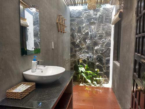 Bathroom, The Seaside Bungalow in Dien Duong