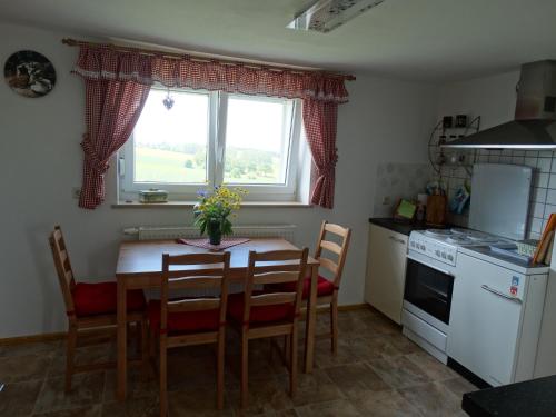 廚房, Ferienwohnung Landblick in 布卡