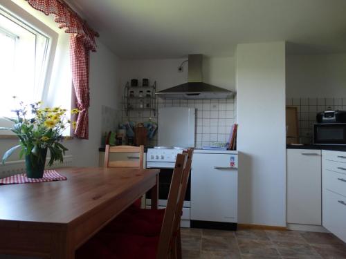 廚房, Ferienwohnung Landblick in 布卡