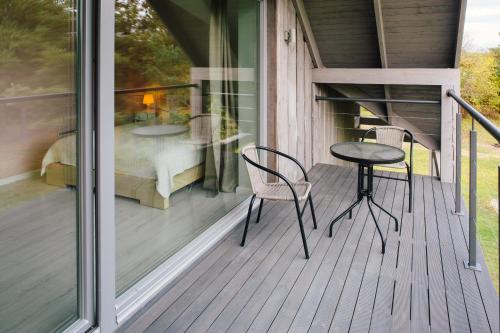 Balkons/terase, Zušu Villa (Zusu Villa) in Berzciems