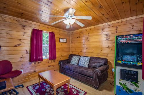 Ladybug Resort Romantic Cabin With Mountain Views, Game Room, Close to Dollywood in Sevierville, USA