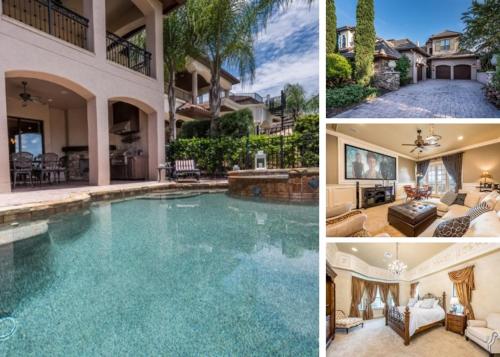 Luxury mansion on golf course at Reunion Resort Orlando 10 minutes from Disney parks - Mansao luxuos