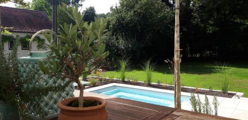 حديقة, Bed and Breakfast unter den Linden in Nordlingen