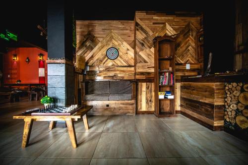 바/라운지, Oshovia Hostel in 우수아이아