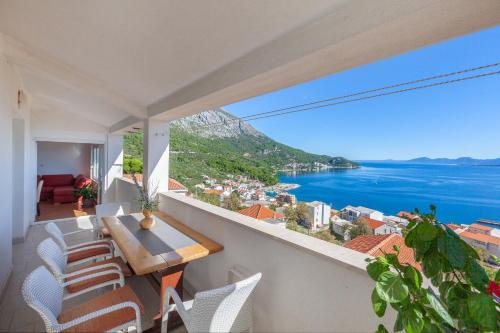 Balkons/terase, Apartmani Panorama in Igrane