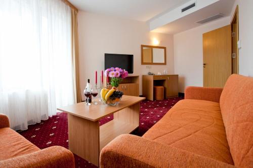 共用Lounge/電視區, Hotel Coop Rozhen in 潘波洛沃