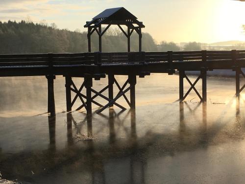 景觀, Ferienwohnung Limespark am See in 賴瑙