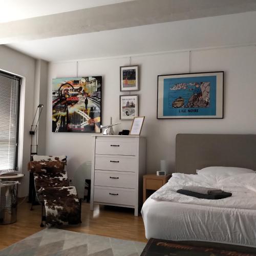 Großzügiges Zimmer mit Badezimmer in Rheinwohnung, Cologne (photo 2)