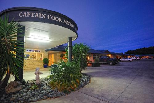Indgang, Captain Cook Motor Lodge in Gisborne