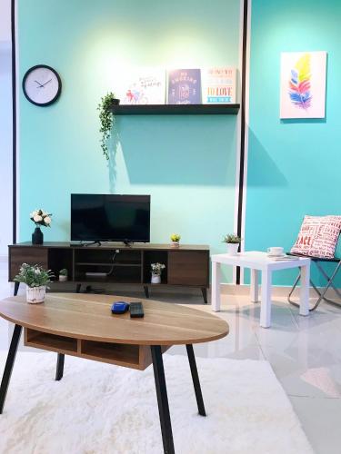 

6-7 pax SetiaWalk 5min LRT Cozy Apartment Puchong