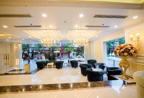 Lobby, GM Hotel and Apartment in Ngã Năm / Cát Bi Airport