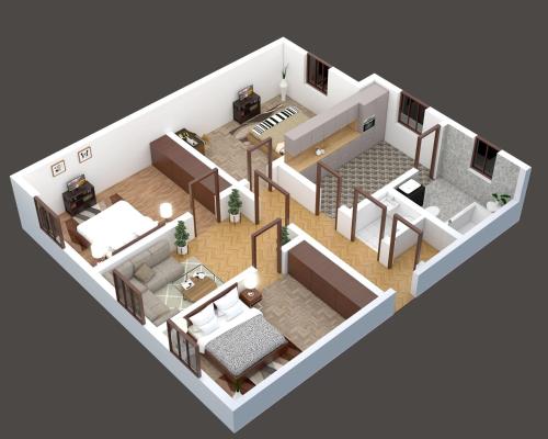 Contemporary Contactless Apartment by Nahuen Suites - image 6