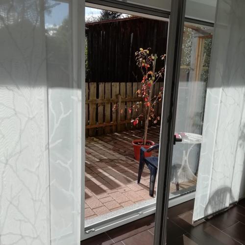 Erkély/terasz, Ferienwohnung Lechraum in Waal in Waal