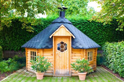 花園, 謝夫拉維特酒店 (Hotel Schafflerwirt) in 阿施海姆