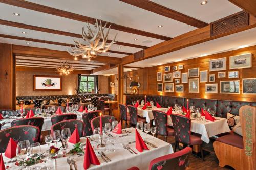 餐廳, 謝夫拉維特酒店 (Hotel Schafflerwirt) in 阿施海姆