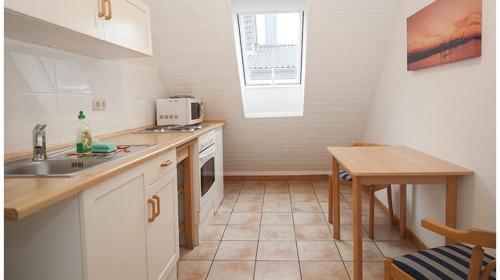 Kitchen, Picklapp Apartments in Hamburg