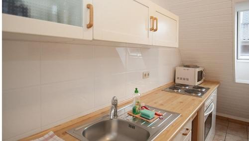 Kitchen, Picklapp Apartments in Hamburg