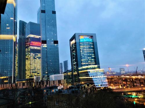 Apartaments with a view of Moscow Ciity