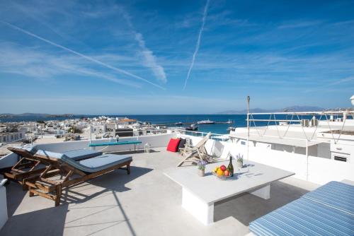 Mykonos Panorama with Private Terrace & Sea View