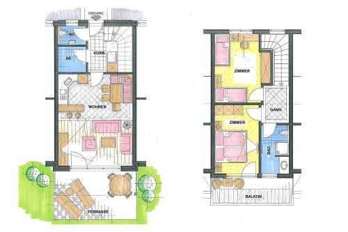 2 bedrooms, 4 beds