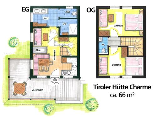 2 bedrooms, 5 beds