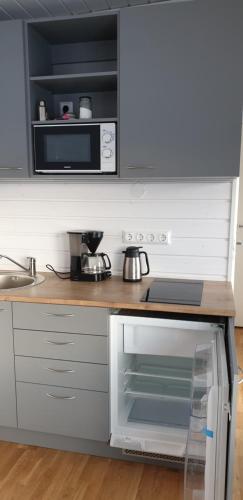 Kitchen, Hotel Studlagil Canyon in Laugarfell