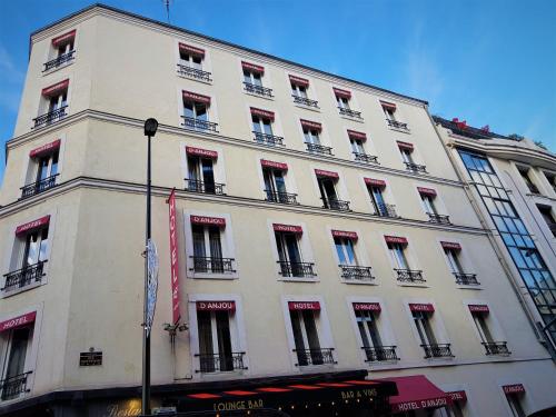 Exterior view, Hotel D'Anjou in Levallois-Perret