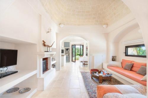 Shared lounge/TV area, Villa Moresca dei Trulli Fernando in Fumarola