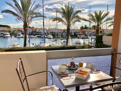Cap Capistol Studio le Cap d'Agde vue port 4