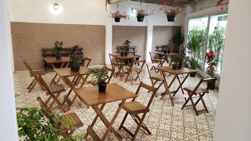 ห้องอาหาร, Deck Hostel Congonhas in กัมโปเบโล