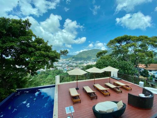 景色, Sunset Bay View Phuket in カトゥー