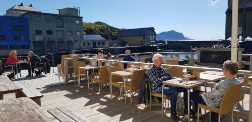 Rõdu/terrass, Nyksund Ekspedisjonen in Nyksund