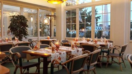 ห้องอาหาร, Hotel & Restaurant Alter Speicher in ไกรฟวาลด์