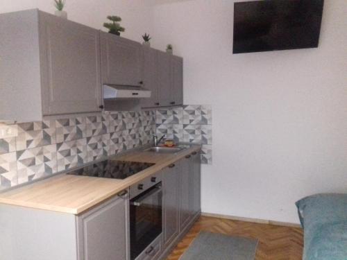 Kitchen, Apartma Lahinja in Gradac