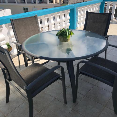 ระเบียง/ชานเรือน, The Beach Guesthouse in โลยซา