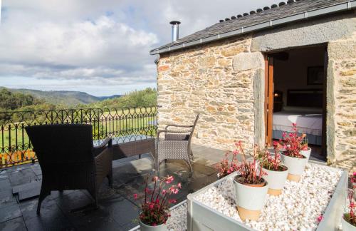 Kilátás, Casa Pineiro in Monfero