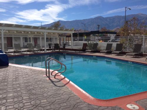 Úszómedence, Dow Villa Motel in Lone Pine (CA)