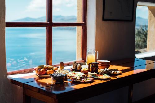 Food and beverages, Ecolodge La Estancia in Isla del Sol