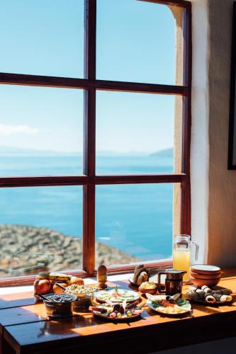 Food and beverages, Ecolodge La Estancia in Isla del Sol