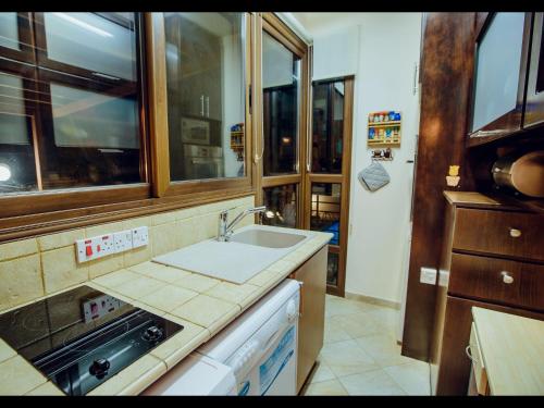 مطبخ, Kallinousa Beach Villa in Pomos