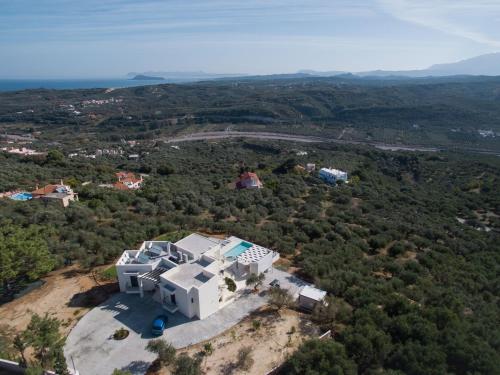 Exterior view, Luxury Apartment with private pool in Voukolies