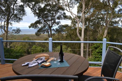 Balcony/terrace, Bundle Hill Cottages in Bawley Point
